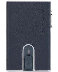 Piquadro - Porte-Cartes À Logo Imprimé - Lyst
