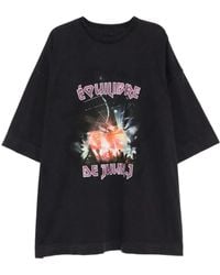 Juun.J - Graphic-Print T-Shirt - Lyst