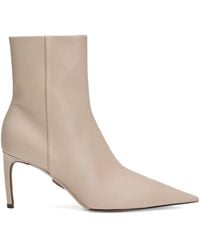 Dolce & Gabbana - 75Mm Pointed-Toe Zip Ankle Boots - Lyst