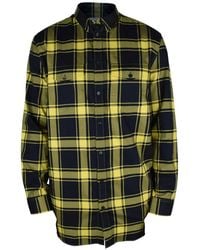 Givenchy - Kariertes Hemd Im Oversized-Look - Lyst