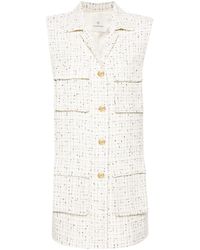 Anine Bing - Einreihige Tweed-Weste - Lyst