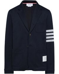 Thom Browne - Double Face Knit 4-Bar Sack Jacket - Lyst
