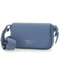 Emporio Armani - Logo-Stamp Cross Body Bag - Lyst