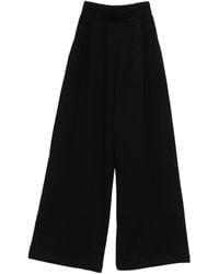 Amazuìn - Pantalon Plissé À Taille Élastiquée - Lyst