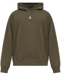 Balmain - Logo-Detail Drawstring Hoodie - Lyst