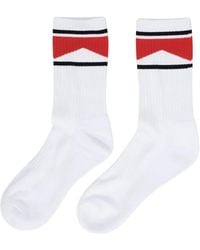 Rhude - Chevron-Design Socks - Lyst