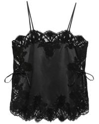 Dolce & Gabbana - Top With Lace - Lyst