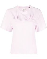 Isabel Marant - T-shirt à détail froncé - Lyst