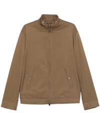 Canali - Zip-Fastening Jacket - Lyst