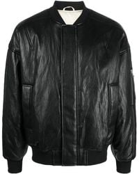 Patrizia Pepe - Coated Oversized Bomber Jacket - Lyst