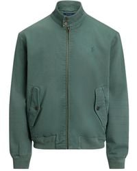 Polo Ralph Lauren - Zip-Up Cotton Bomber Jacket - Lyst