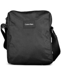 Calvin Klein - Logo-Patch Messenger Bag - Lyst