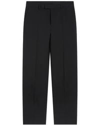 Dries Van Noten - Long Straight-Leg Wool Pants - Lyst
