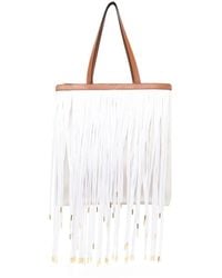 Moschino - Fringe-Detailed Tote Bag - Lyst
