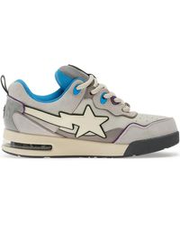 A Bathing Ape - Star-Patch Sneakers - Lyst