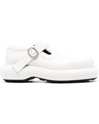 Jil Sander - Scarpe Leather Loafers - Lyst