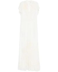 forte_forte - Embroidered Maxi Dress - Lyst