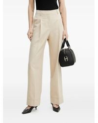 BOSS - Pleated High-Waisted Trousers - Lyst