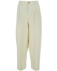 Maison Kitsuné - Pleated Trousers - Lyst