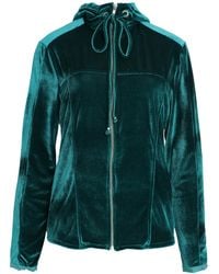 Amir Slama - Velour Hooded Jacket - Lyst