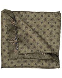 Elizabetta - Brando Double-Sided Silk Pocket Square - Lyst