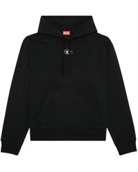 DIESEL - "S-Macs Hoodod" Hoodie - Lyst