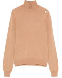 Alberta Ferretti - パールトリム タートルネック セーター - Lyst
