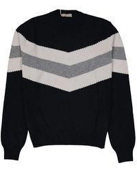 Herno - Jersey De Lana Con Motivo Chevron - Lyst