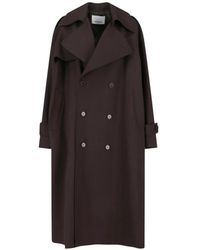 Frankie Shop - Dursley Double-Breasted Trench Coat - Lyst