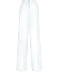 Dolce & Gabbana - Classic Cotton Blend Pants For - Lyst