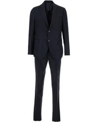 Lardini - Wool-Silk Blend Single-Breasted Suit - Lyst