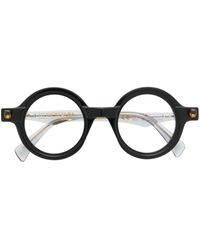 Kuboraum - Q7 Brille mit rundem Gestell - Lyst