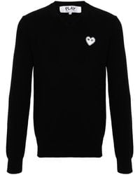 COMME DES GARÇONS PLAY - Pull À Patch Cœur - Lyst