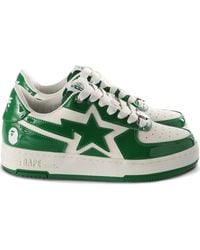 A Bathing Ape - Sneakers Con Motivo A Stella - Lyst
