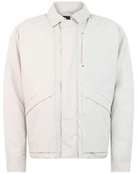 Herno - Button-Fastening Collared Jacket - Lyst