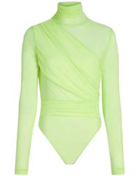 GAUGE81 - Patra Draped Bodysuit - Lyst
