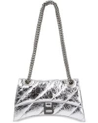 Balenciaga - Small Crush Quilted Leather Shoulder Bag - Lyst