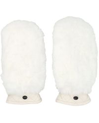 Goldbergh - Gesteppte Hill Fäustlinge Aus Faux Fur - Lyst