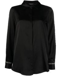 Fabiana Filippi - Bead-Detail Satin-Weave Shirt - Lyst
