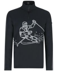 Bogner - Pull Zippé À Imprimé Graphique - Lyst
