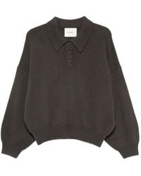 Lisa Yang - Etta Polo-Collar Sweater - Lyst