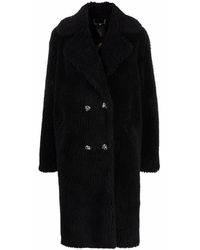 Philipp Plein - Double-breasted Long Coat - Lyst