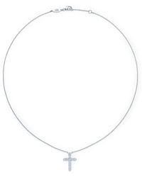 Kwiat - Diamond Cross Necklace - Lyst