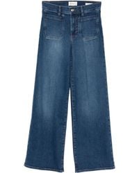 FRAME - Button-Fastening Jeans - Lyst