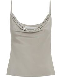 Dion Lee - Studded Cowl-neck Tank Top - Lyst