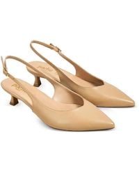 Poche Paris - Pointed-Toe Slingback Pumps - Lyst