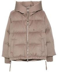 DUNO - Quilted Hooded Jacket - Lyst