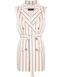 Peserico - Sleeveless Trench Jacket - Lyst