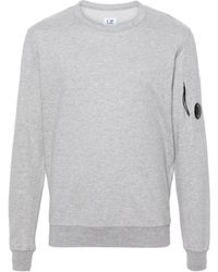 C.P. Company - Lens-detail Cotton Sweatshirt - Lyst