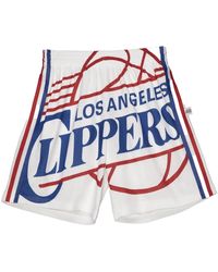 Mitchell & Ness - "Nba La Clippers" Blown Out Shorts - Lyst